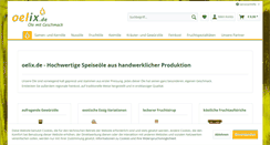 Desktop Screenshot of oelix.de